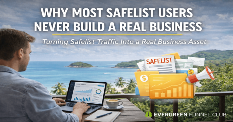 Why Most Safelist Users Never Build a Real Business