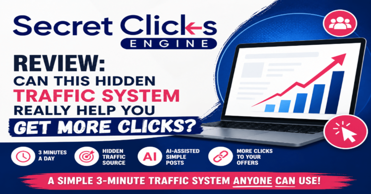 Secret Clicks Engine Review: Can This Hidden Traffic System Really Help You Get More Clicks?